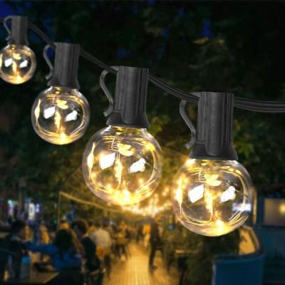 China G40 Round Edison Bulbs Christmas Party Garden 8 Function Globe Festoon Party Lights for sale