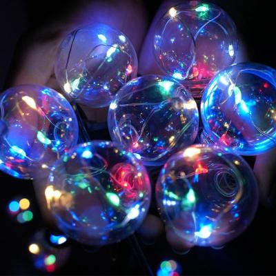 China Garden Holiday Multicolor Waterproof G40 Round Christmas Led Bulbs Festoon Lights for sale