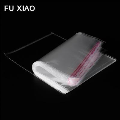 China Wholesale Price Disposable Clear Self Adhesive Seal Clothes Opp Packing Plastic Bag Clear Poly Bag For Shoes Packing for sale