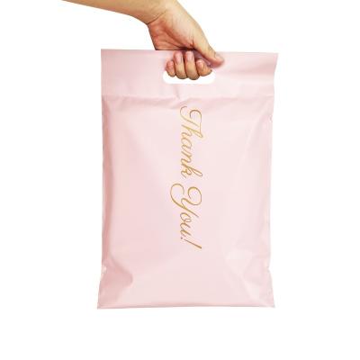 China Gift & Wholesale Custom Craft Recycled Heavy Duty Blue Eco Friendly Polyester Rose Gold Mailing Bags Transparent A4 Mail for sale