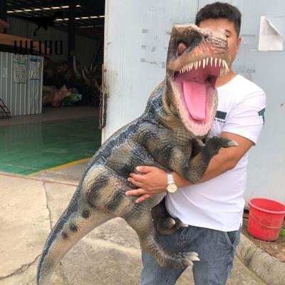 China Jurassic Theme Park Amusement Hand Control Dinosaur Puppet for sale