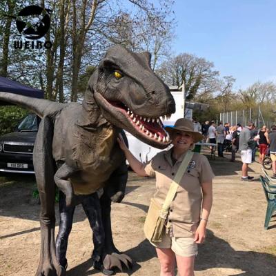 China Realistic Theme Park Dinosaur Equipment Velociraptor Costume for sale