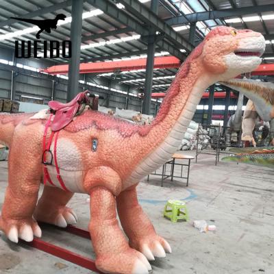 China Theme Park Riding Dinosaur Animatronic Ride On Dinosaur for sale