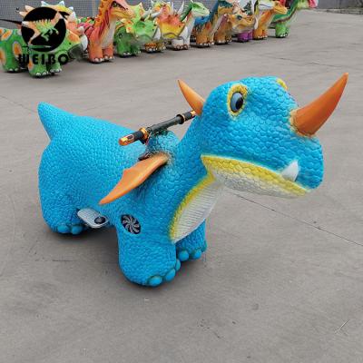 China Theme Park Dinosaur Ride On Car Dinosaur Scooter For Kids for sale