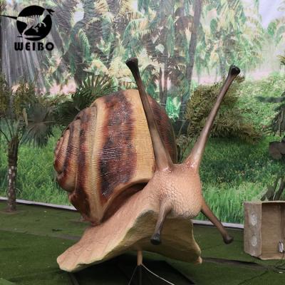 China Theme park garden decoration insect robot animatronic snail for sale