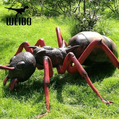 China Theme Park Bug Animatronic Life Size Insect Mechanical Model for sale