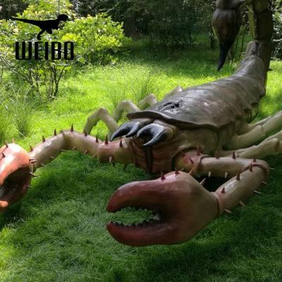 China Steel Structure Insects Life Size Scorpion Animatronic Bugs Model for sale