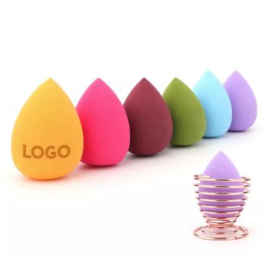 China Portable Black Beauty Egg Blast Latex Silky Soft Powder Free Base Travel Size Makeup Blending Sponge for sale