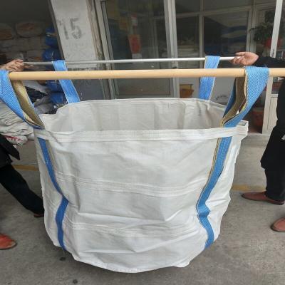 China Food Grade 1000kgs Polypropylene FIBC Bulk 1 Ton Jumbo Big PP Bag for sale