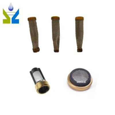 China Brass Rim Stainless Steel Filter Screen With Plastic Housing For Multiple Automotive Filter Element Models for sale