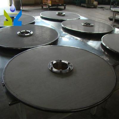 China Other stainless steel plate filter for filtration, washing and dryer (there-in-one) for sale