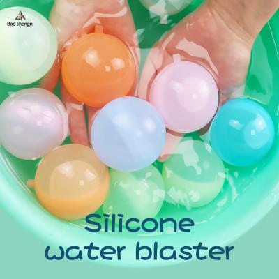 China Kids Play Outdoor Toys Summer Water Balloons Reusable Silicone Water Balloon Game Fight In Splash Water for sale