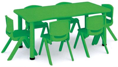 China education equipment kindergarten furniture nursery plastic table and chairs suppliers for sale