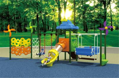 China china top high quality outdoor plastic swing and slide for children for sale