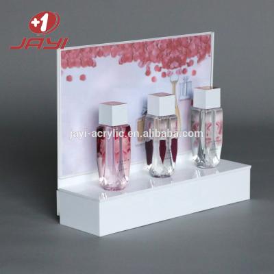 China OEM retail counter POS makeup cosmetic display acrylic cosmetic display stands for sale