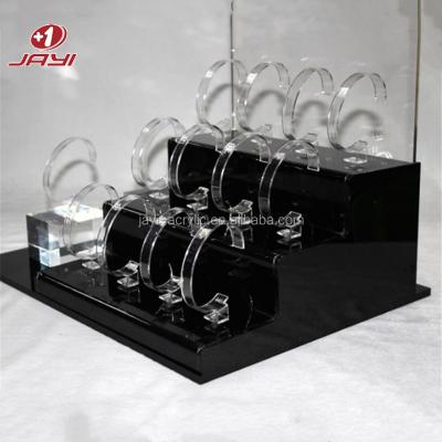 China Jayi Acrylic factory offer Acrylic set watch display counter for sale