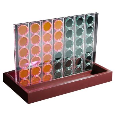 China JAYI Custom Indoor Kids Games Acrylic MaterIal Fantastic Board Connect 4 Game for sale