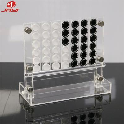 China Jayi Factory offer custom made Acrylic connect 4 game set for online store for sale