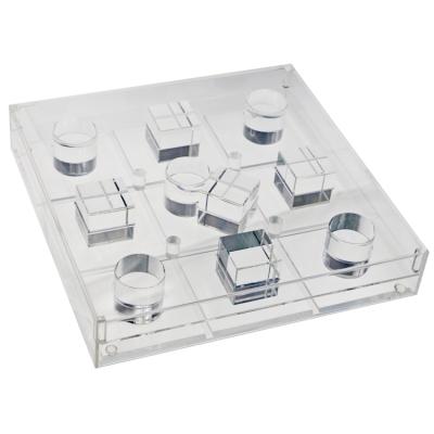 China JAYI Factory Custom Acrylic MaterIal kid Board Tic Tac Toe Game for sale