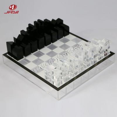 China JAYI Hot Selling High Quality Professional Acrylic Chess Games Sets Luxury Gift For Kids for sale