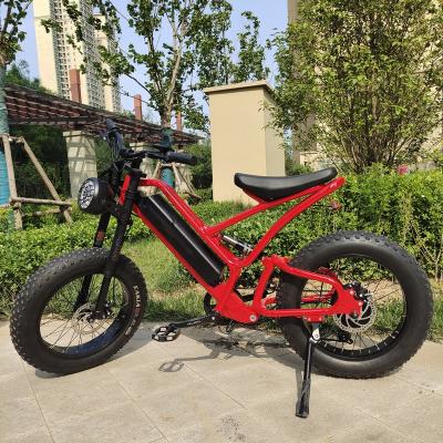 China Aluminum Alloy ANDUUK EU Warehouse Fat Tire 750W 16Ah Lithium Ion Battery E Bike Electric Bike With China Manufacturer for sale