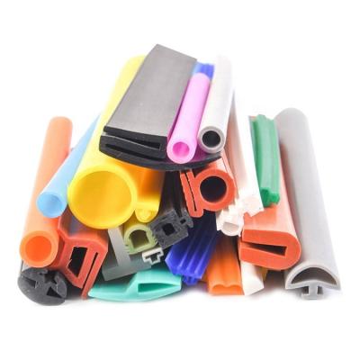 China Customer requirement silicone rubber shape channel profile u for sale