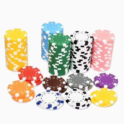 China Poker Club Gaming Poker Chips Casino ABS Poker Chips For Texas Hold'em Poker Game Or Mahjong Entertainment for sale