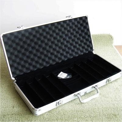 China Casino Playing Decks High Quality 400pcs Poker Chips Suitcase Cases Professional 2 Poker Casino 400 Pieces Poker Chip Set for sale