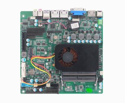 China 10th GEN Comet Lac-U CPU motherboard 4k server/workstation show industrial itx motherboard for sale