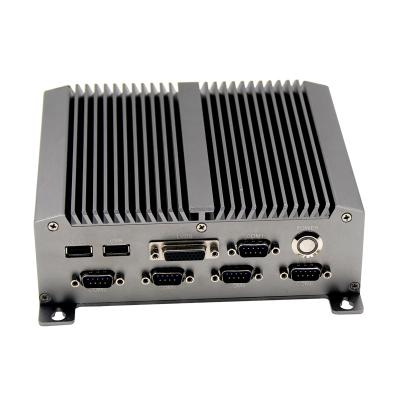 China Mini server aluminum heatsink pc with intel atom d525 processor for sale