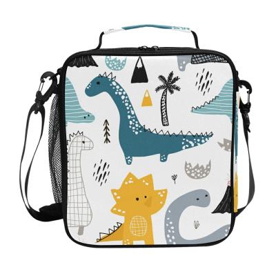 China Waterproof Cute Neoprene Kids Cartoon Thermal Lunch Bags for sale