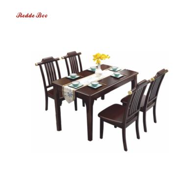 China Wooden Dining Table Traditional Chinese Style Furniture Living Room Set Dining Tables For Family 932 for sale