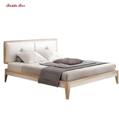 China Convertible Full Furniture Queen Size Wooden Bed Design With Night Tables And Chairs for sale