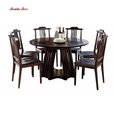 China High End Dining Table Factory Price Living Room Furniture Round Dining Table Set 936-37 for sale