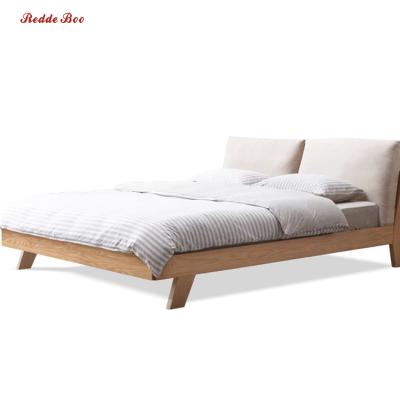 China Malaysia Soft Fabric Bed Modern Bedroom Furniture Double Size Furniture Set King Size / Queen Size Wooden Bed for sale