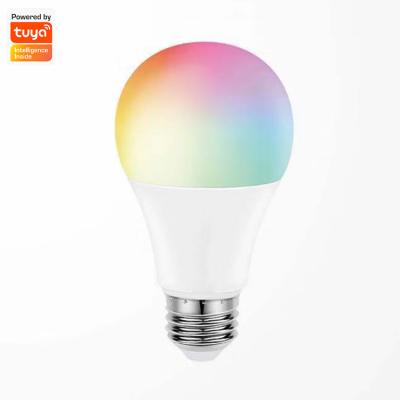 China Amazon Residential Hot Sale Tuya WIFI Alexa and Google Smart RGBW RGB LED Lamp Smart Bulb Light for sale