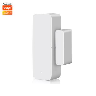 China ABS tuya door sensor support IOS Android APP 2*1.5v AC battery smart window door sensor for sale