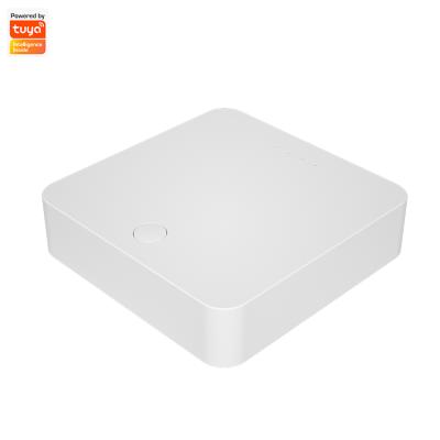 China Zigbee&ble&sig Square Mesh 5V1A Tuya Smart Gateway Multimode Smart Home Gateway 2.4G WIFI for sale