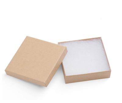 China Handmade Simple Two Pieces Design Durable Cardboard Jewelry Gift Box Small Gift Box With Lids For Necklace Ring Bracelet Earring for sale