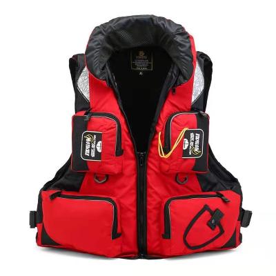 China Best Wholesale Factory Price Unisex Life Jacket Adjustable Fast Adjustable Inflatable Vest With Cool Mesh Back for sale