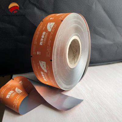 China Custom Printed Flexible Packaging Roll Film With Matt Or Shiny Finish For Various Capacities for sale