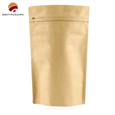 China Embalaje de caramelo a prueba de humedad con cierre de cerradura Stand Up Pouch Bolsa de granos de café resealable en venta