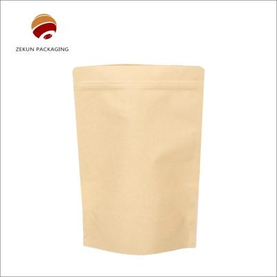 China Custom Kraft Paper Packaging / Color Paper Bags with PE Lining zu verkaufen