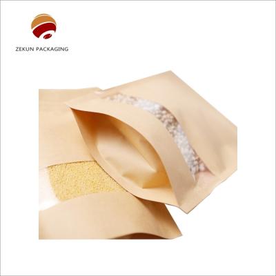 China Eco friendly Printed Kraft Paper Bag With Gravure Printing Capacity As Needed zu verkaufen