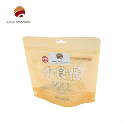 China Custom Printed Plastic Packaging With Zipper Top And Moisture Resistance for sale