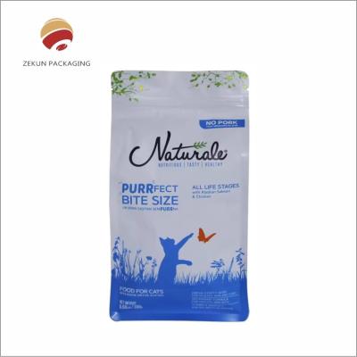 China Customizable Full Color Pet Food Pouch With Moisture Proof Feature And Resealable Zipper for sale