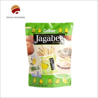 Cina Food Packaging Plastic And Kraft Paper Food Safe Bags With Matt Or Shiny Finishing in vendita