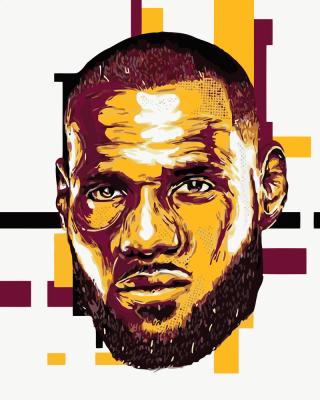 China Classic Wall Art NBA Star Portrait Master Canvas Painting Home Custom Paint By Numbers Set Classic LANDSCAPE 2 Set 24 Color 012 KS for sale