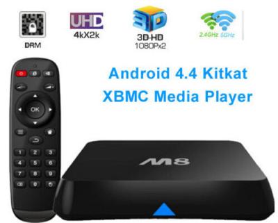 中国 家のテレビのための Anrdoid 4.4 HD アラビア IPTV Amlogic S802 の高い定義セット トップ ボックス 販売のため