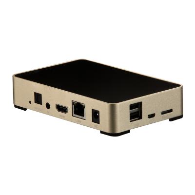 中国 XBMC ハードウェア デコーダー HDMI USB RJ45 が付いている人間の特徴をもつスマートな TV 箱/1080P HD の小型 PC 販売のため